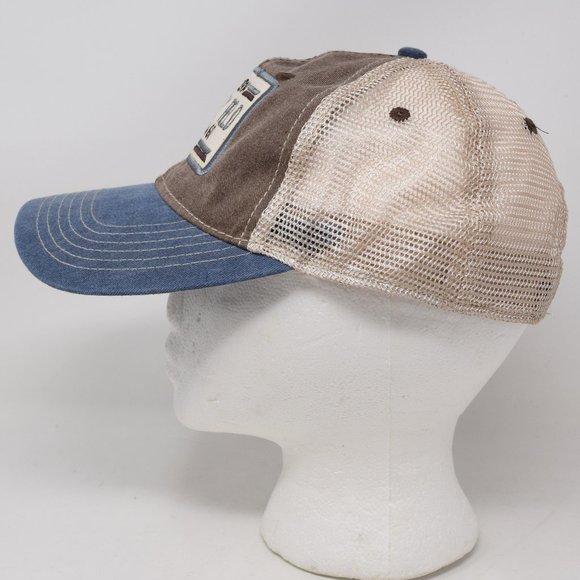 Wrigley Field Chicago Unisex Men Women Snapback Mesh Panel Blue Brown Patch 1914 - Picture 5 of 14